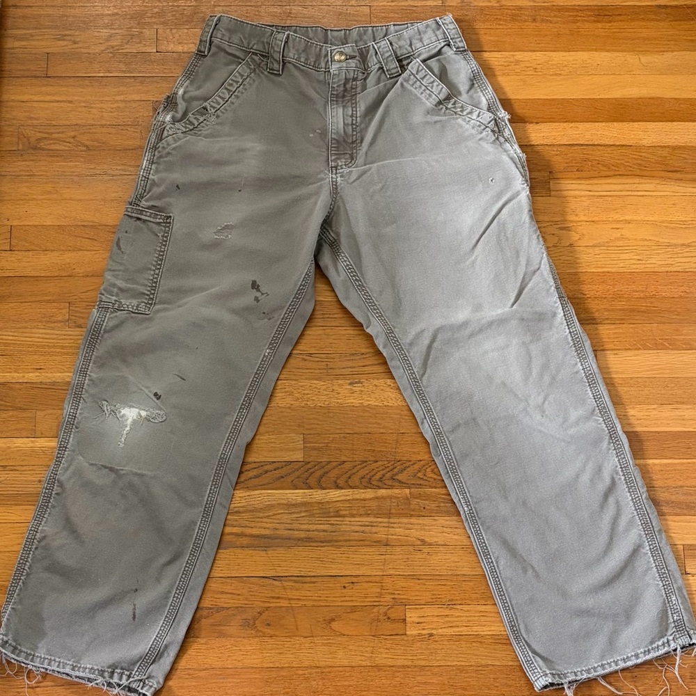 Carhartt Men’s Gray Work Pants
